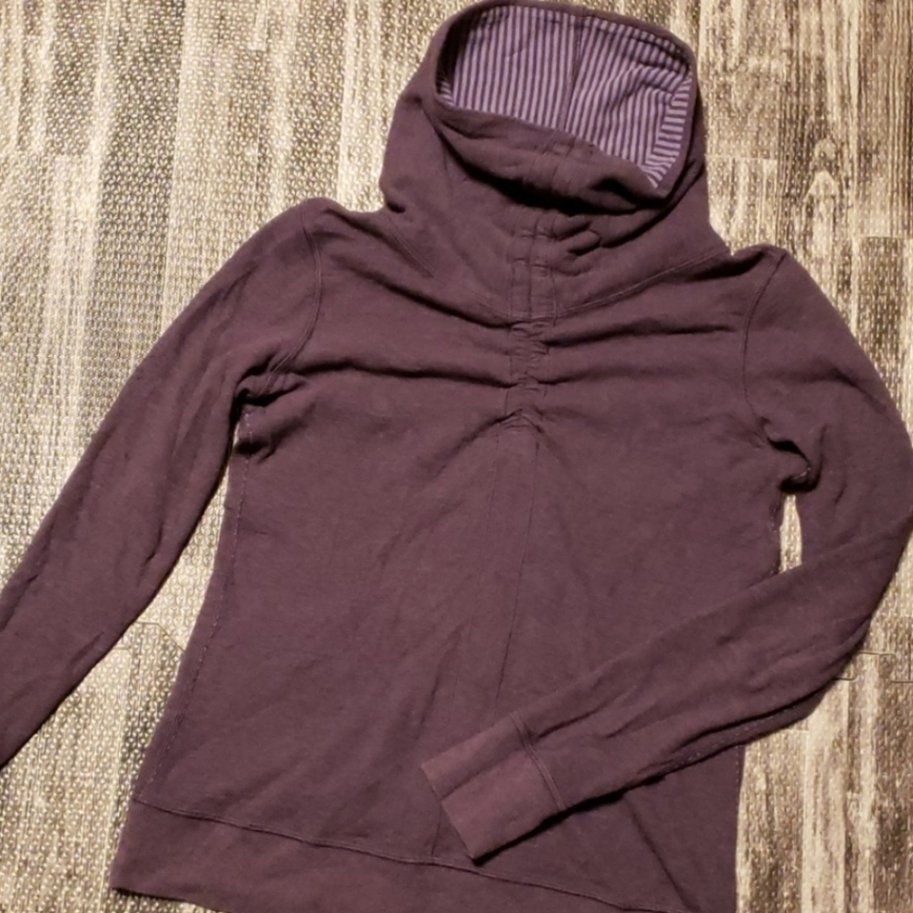 Lululemon Athletica Reversible Cowl neck Shirt S